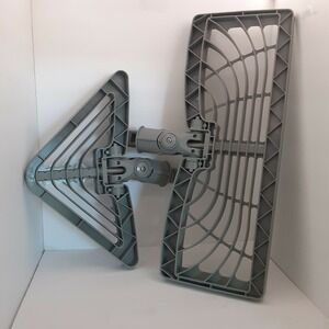 Shark Steam Pocket Floor Mop‎ XL Rectangular Head 16x6 & Triangle Head Gray